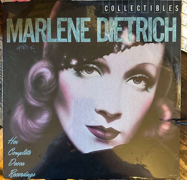 Marlene Dietrich LP Vinyl  HER COMPLETE DECCA RECORDINGS collectibles - NEW