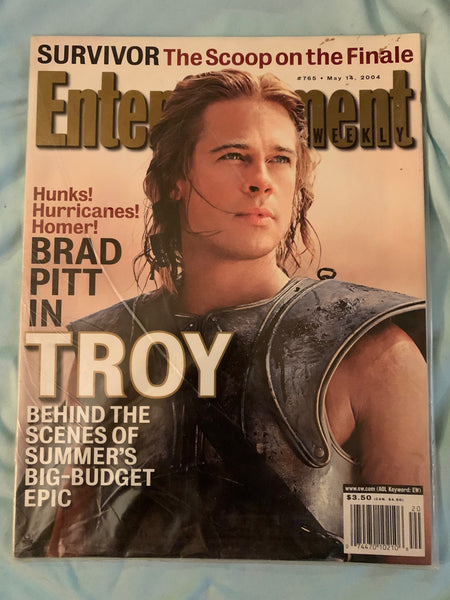 Brad Pitt - Entertainment Weekly - TROY 2004