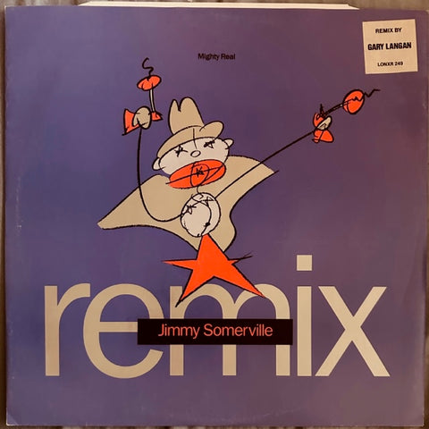 Jimmy Somerville -  MIGHTY REAL  (Import 12" Single) LP Vinyl  - Used