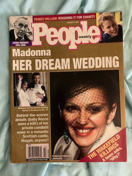 Madonna - People Magazine 2001