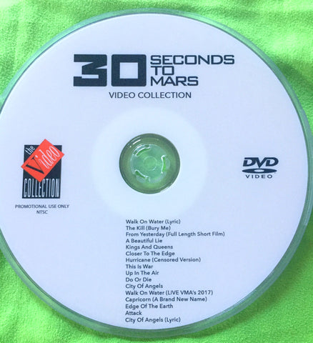 30 Seconds To Mars - DVD Video Collection