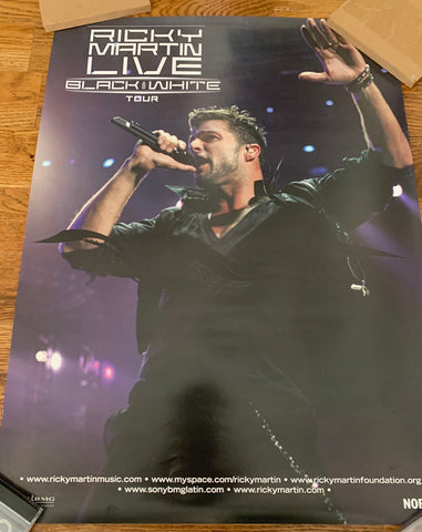 Ricky Martin - Black & White Tour LIVE PROMO poster