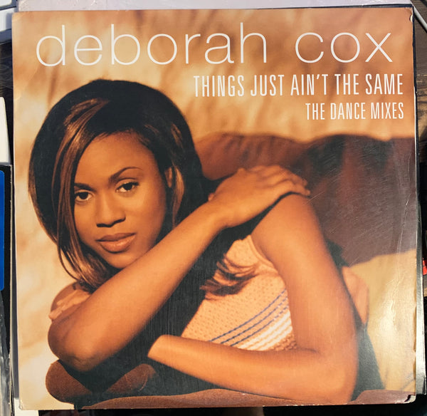 Deborah Cox - Things Just Ain't The Same  12" remix LP VINYL - Used