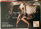 Britney Spears official FEMME FATALE Promotional flat