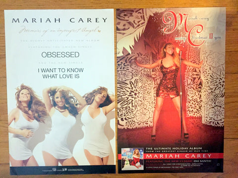Mariah Carey - 2 promotional posters