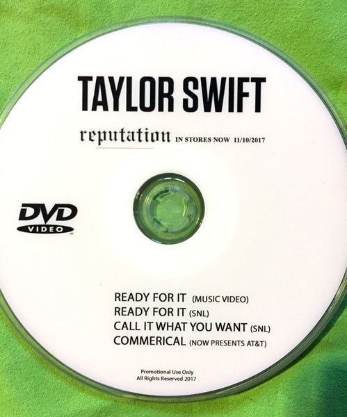 Taylor Swift - Ready For It + LIVE DVD single