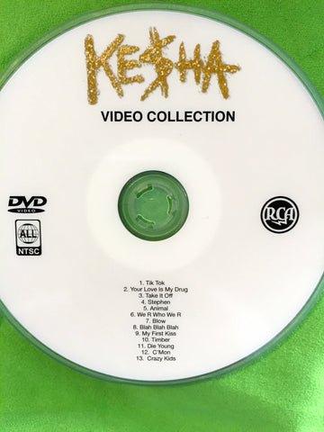 Ke$ha (Kesha) - 13 music videos collection DVD (NTSC)