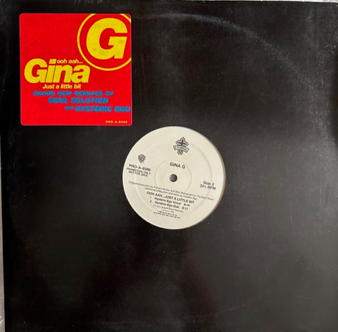 Gina G - ooh ahh (Just A Little Bit) 12" Single LP Vinyl - Used