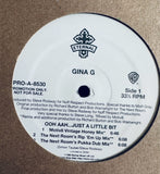 Gina G - ooh aah…just a little bit - Signed Promo 12” single LP Vinyl