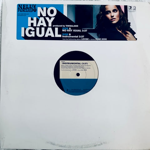 Nelly Furtado - NO HAY IGUAL (Promo)   12"  Single LP Vinyl - Used