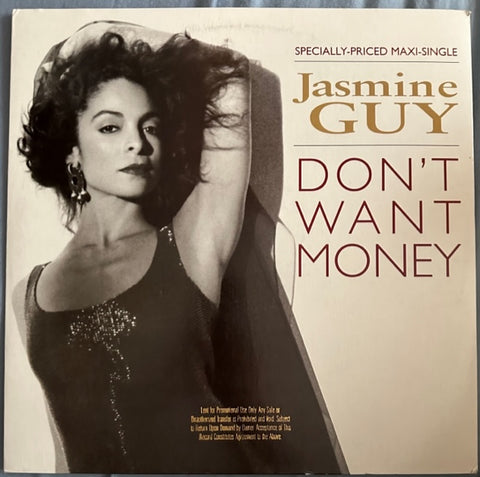 Jasmine Guy - Don't Want Money (Maxi-12" Single) LP Vinyl - Used