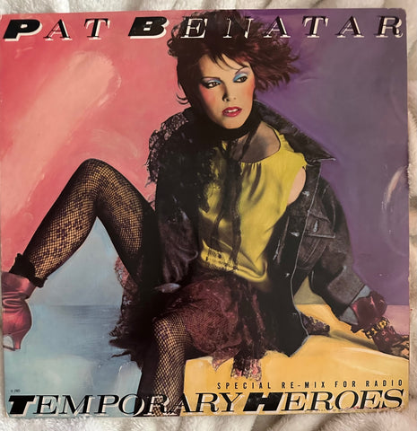 Pat Benatar - TEMPORARY HEROES  12" Single LP vinyl  - Used