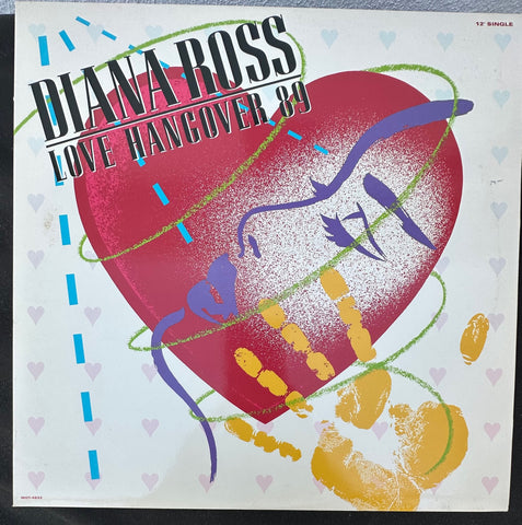 Diana Ross - LOVE HANGOVER '89 12" Single -LP Vinyl - Used
