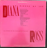 Diana Ross -  ROSS + 12" SINGLE ''PIECES OF ICE'' -  LP Vinyl - Used