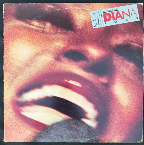 Diana Ross -- An Evening With Diana LIVE (2XLP) Vinyl - Used
