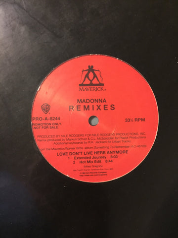 Madonna - Love Don't Live Here Anymore 1996 12" vinyl