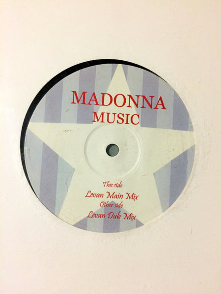 Madonna - MUSIC 2005 White Label Levan Remixes  12" Vinyl LP