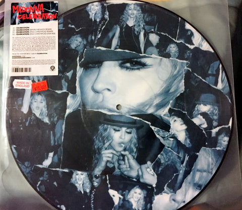 Madonna - Celebration 12" Picture Disc remixes LP Vinyl
