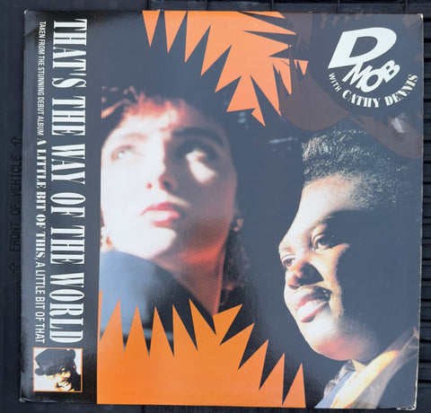 D-mob ft: Cathy Dennis - That's The Way Of The World (12" single) LP Vinyl '90  Used