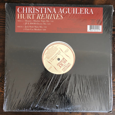 Christina Aguilera ‎- Hurt (Remixes) - LP Vinyl - New