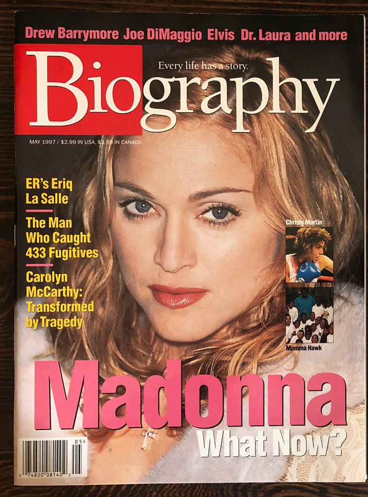 Biography Magazinef Madonna - Biography Magazine - 1997 – Borderline MUSIC