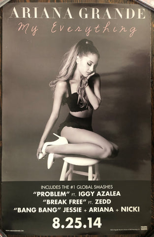 Arian Grande - My Everything - 2014 Promo Poster