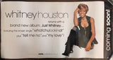 Whitney Houston - Just Whitney... - Promo Poster (double sided)