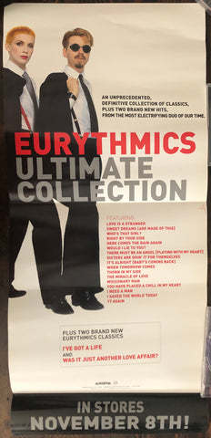 Eurythmics - Ultimate Collection - Promo Poster (double sided)