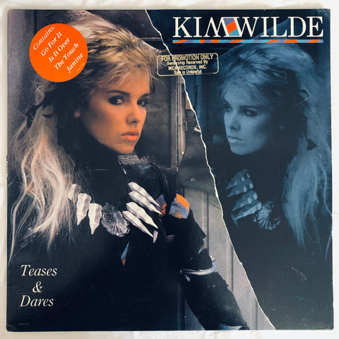 Kim Wilde ‎– Teases & Dares - PROMO  LP Vinyl - Used