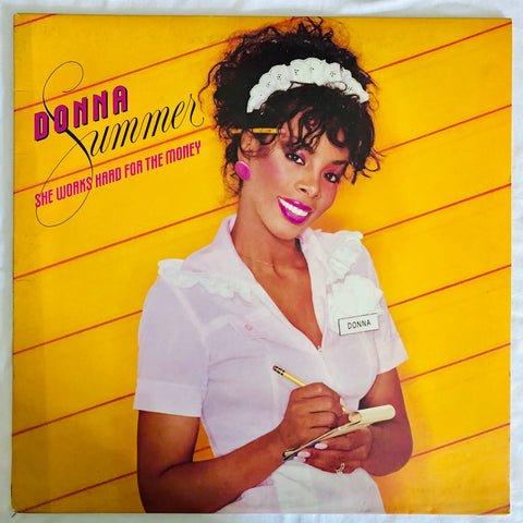 Donna Summer ‎– She Works Hard For The Money - (US  LP  Vinyl) Used