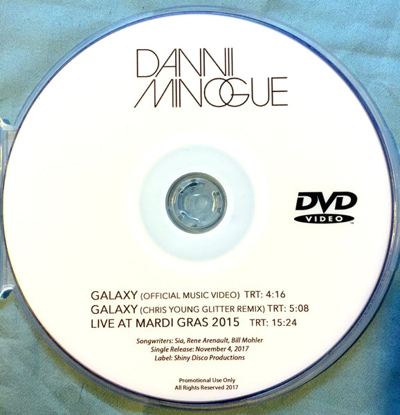 Dannii Minogue - GALAXY DVD + LIVE performance (NTSC) Promo