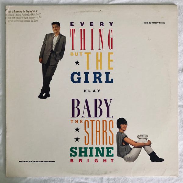 Everything But The Girl ‎– Baby The Stars Shine Bright - PROMO LP Vinyl - Used