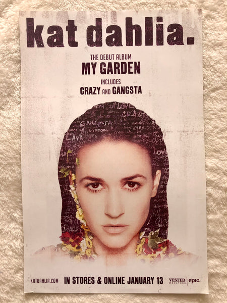 Kat Dahlia - My Garden - Promo Poster