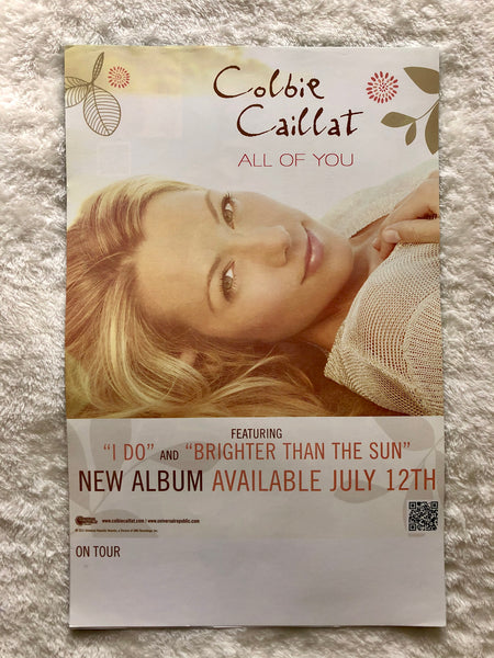 Colbie Caillat - All of You - Double Sided Promo Poster