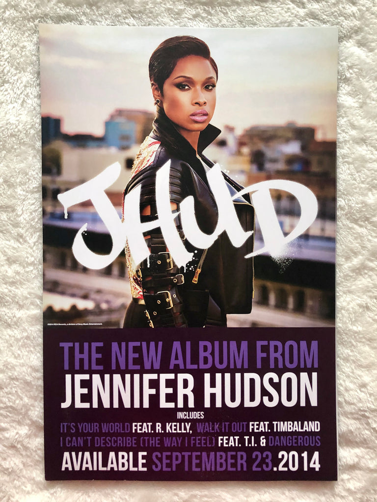 borderline　–　JHUD　MUSIC　Promo　Sided　Double　Hudson　Jennifer　Poster