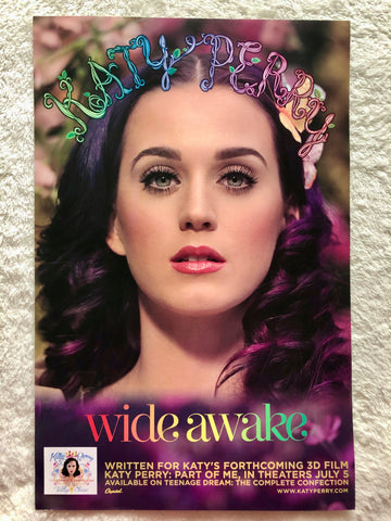 Katy Perry - Teenage Dream Wide Awake - Promo Poster