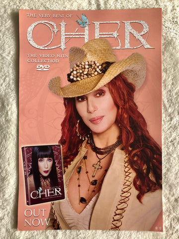Cher - The Very Best of Cher The Video Hits Collection (Red Hair) - Promo Poster