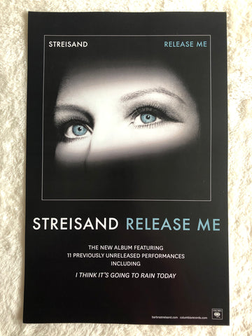 Barbara Streisand - Release Me - Promo Poster