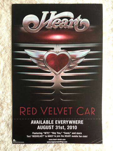 Heart - Red Velvet Car - Promo Poster