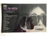 YOKO ONO - Yes, I'm a Witch - Double Sided Laminated Promo Poster
