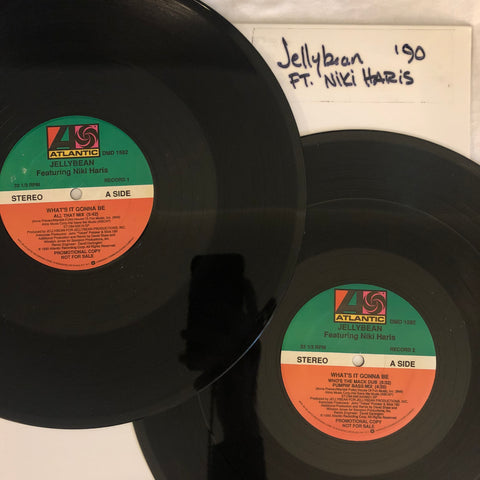 Jellybean Ft:  Niki Haris – What's It Gonna Be - 2 x Vinyl 12"  - Used