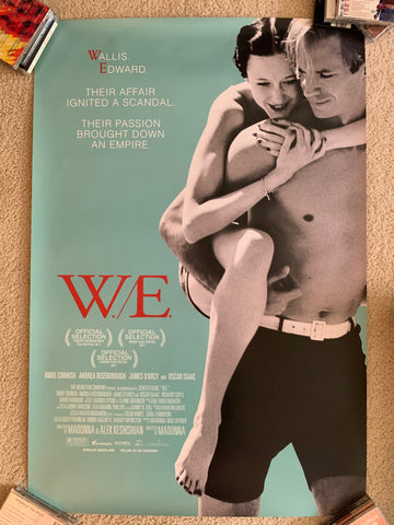 Madonna's W./E. : official Movie Promo Poster LARGE