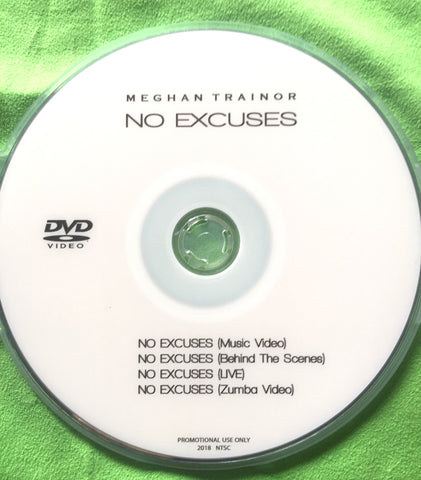 Meghan Trainor - NO EXCUSES  DVD single (NTSC)