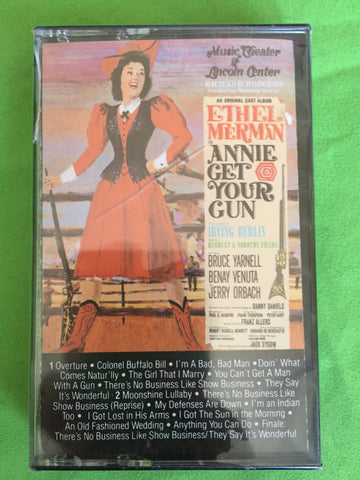 Ethel Merman - Annie Get Your Gun -Audio Cassette (NEW)