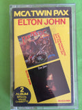 Elton John - Twin Pax Audio Cassette : Captain Fantastic & Self Titled. Used