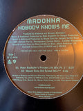 MADONNA - Nobody Knows Me (Promo 12")  REMIX LP Vinyl