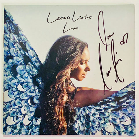 Leona Lewis – I Am - Autographed CD Cover Insert