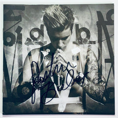 Justin Bieber - Purpose - Autographed CD Cover Booklet