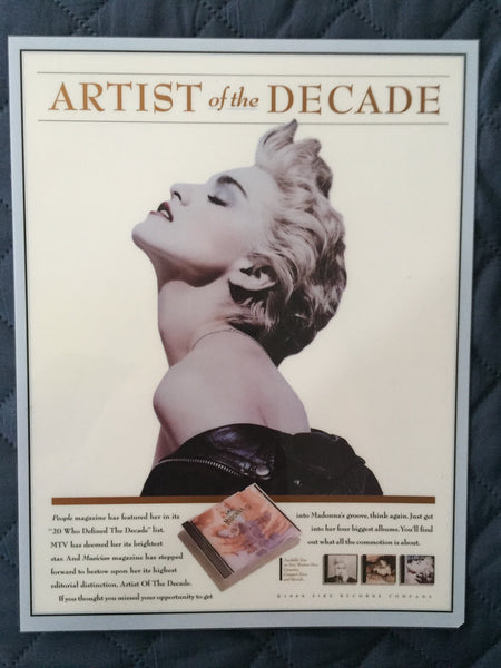 Madonna - Counter Display Artist Of The Decade - official
