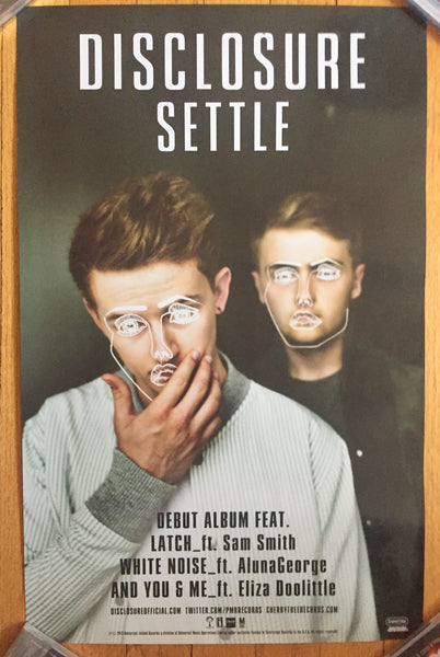 Disclosure Promo (Double Sided)  Poster "Settle"  14x22